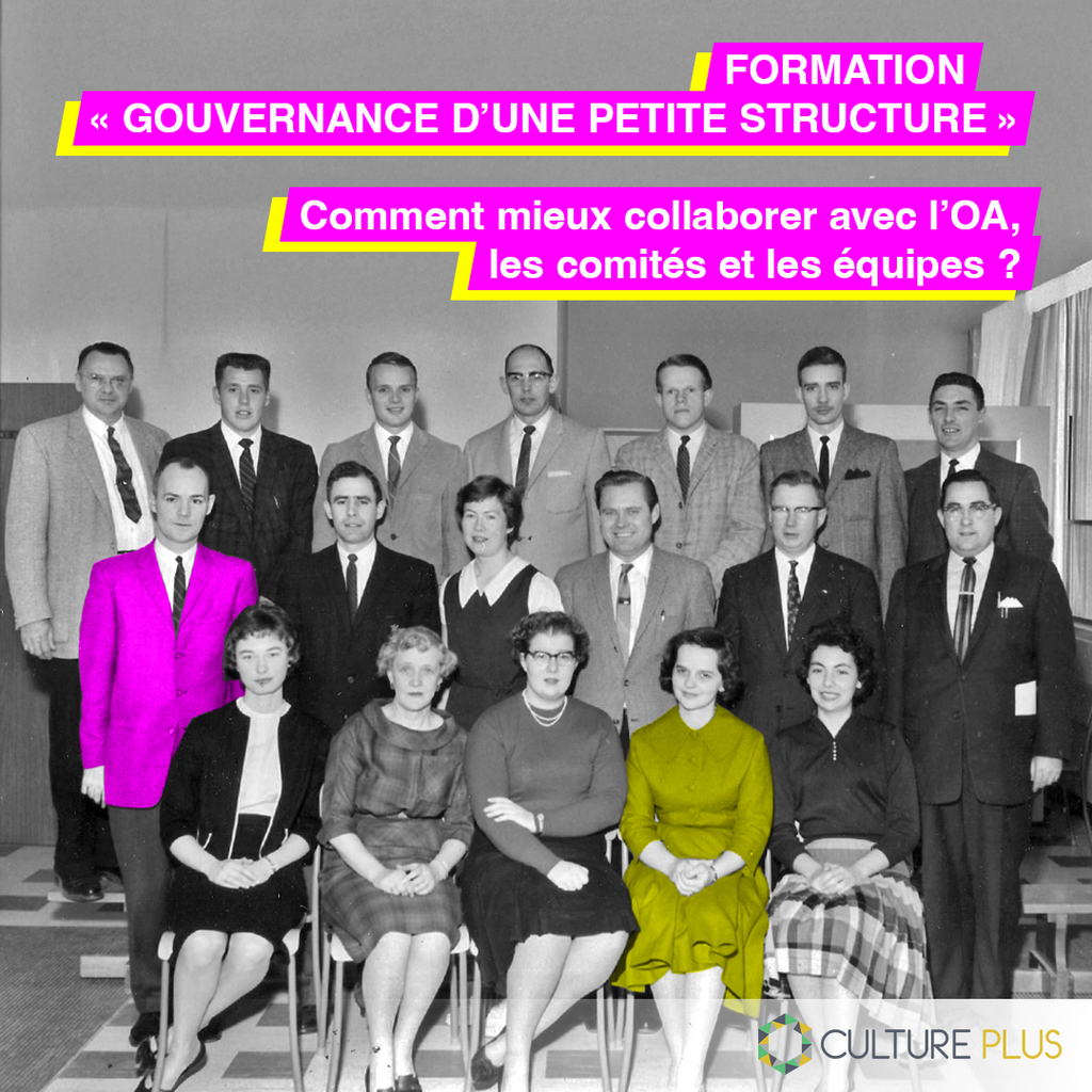Formation : Gouvernance d’une petite structure