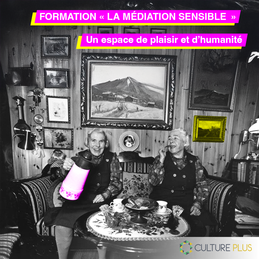 Formation : La médiation sensible : un espace de plaisir et d’humanité