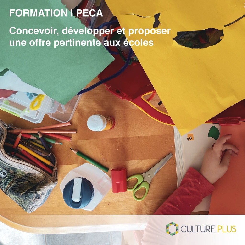 Formation - Parcours d'éducation culturelle et artistique (PECA)
