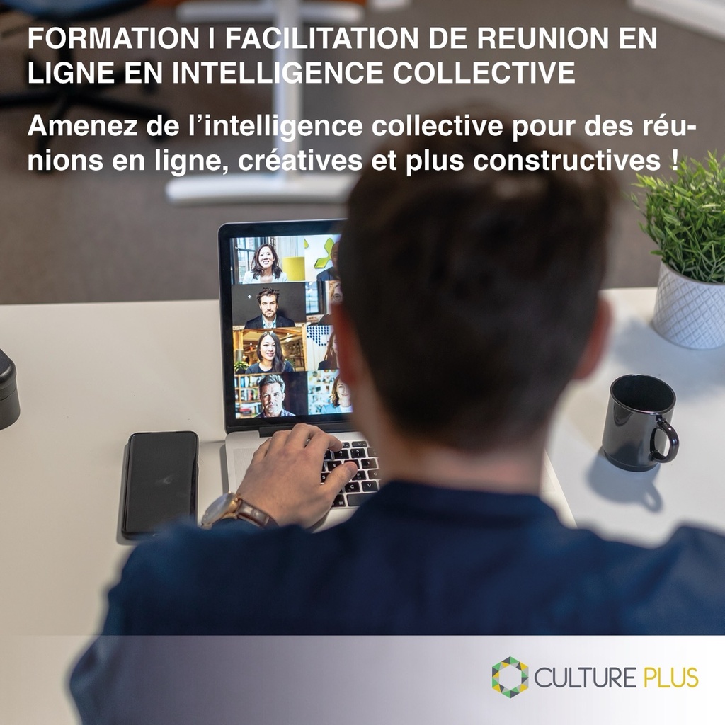 Formation - Facilitation de réunion en ligne en intelligence collective