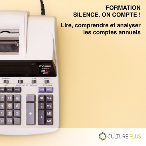 Formation : Silence, on compte !