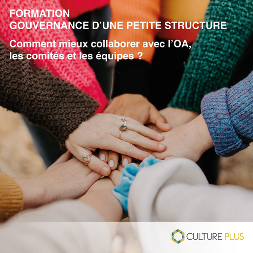 Formation : Gouvernance d’une petite structure